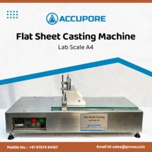 A4 Flat Sheet Casting Machine Small