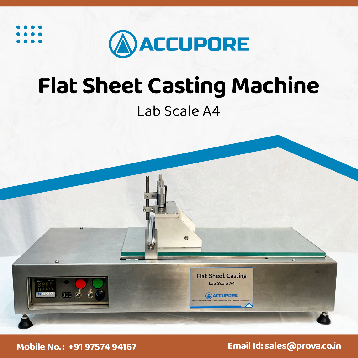 Flat sheet casting
